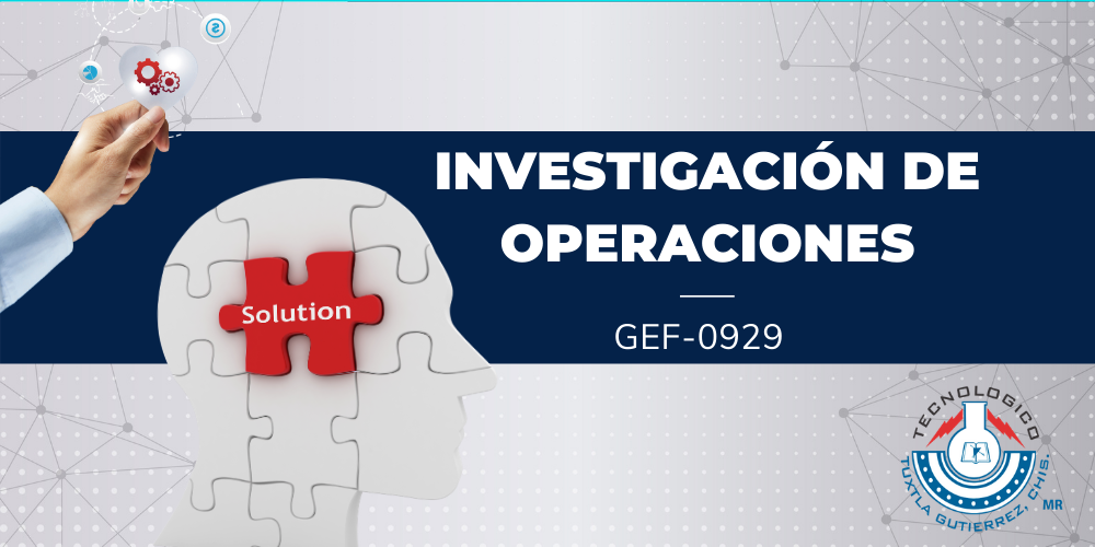 INVESTIGACION DE OPERACIONES - IGEM